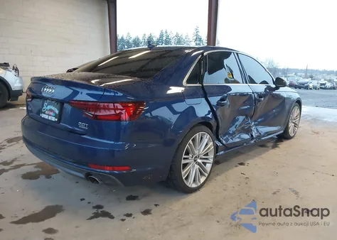 2018 Audi A4 2.0T Premium/2.0T Tech Premium from USA, damaged, VIN WAUENAF47JA120314